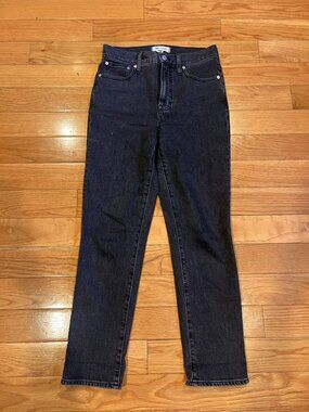Madewell The Perfect Vintage Jeans Black Wash Size 26